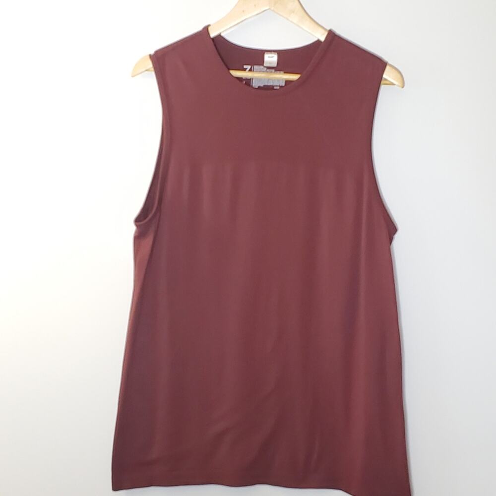 Z by Zella Marron Medium Fitted athletic tank Size medium